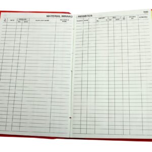 Material Inward Register Printing, Material Inward Register Sales Online, Buy Material Inward Register, Material Inward Register Supplier in Chennai, Custom Material Inward Register Printing, Material Inward and Outward Register Printing, Material Entry Register for Business Material Inward Register Book Printing, Material Inward Register Manufacturer, Material Inward Register for Office Use