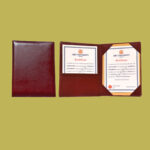 Custom leatherite folders